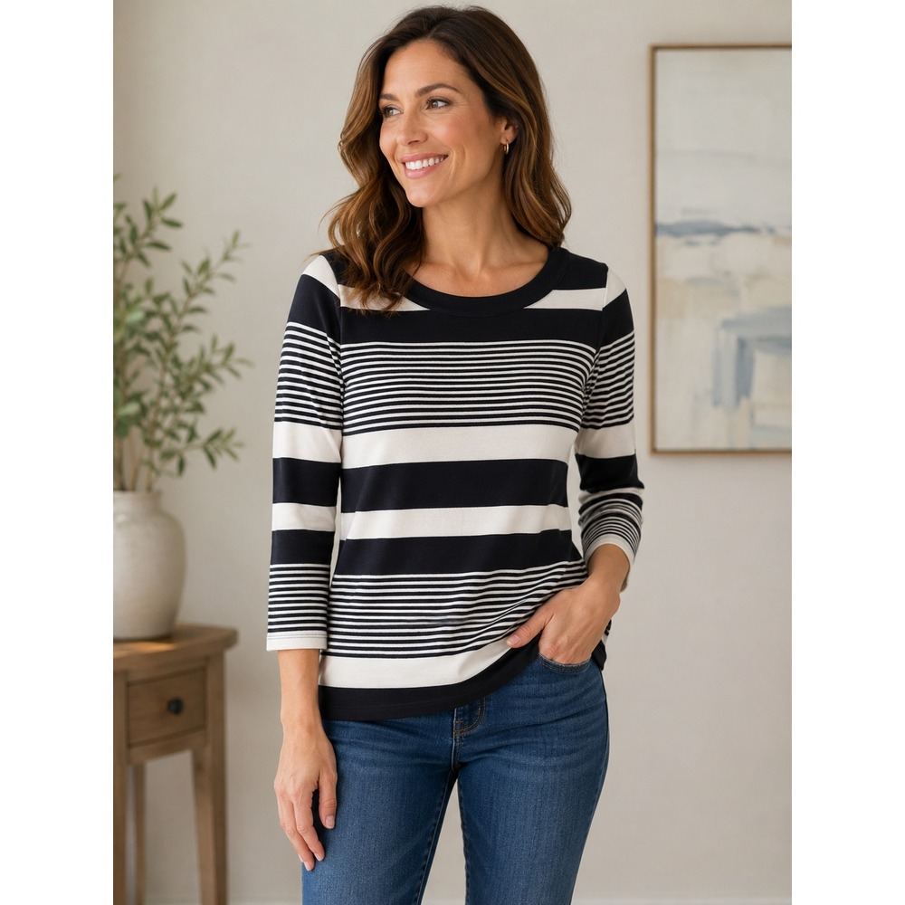 Talbots Super Soft 100% Cotton Top – Size M‎